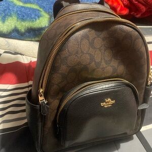 Coach back pack large great condition  small rip inside not noticeable